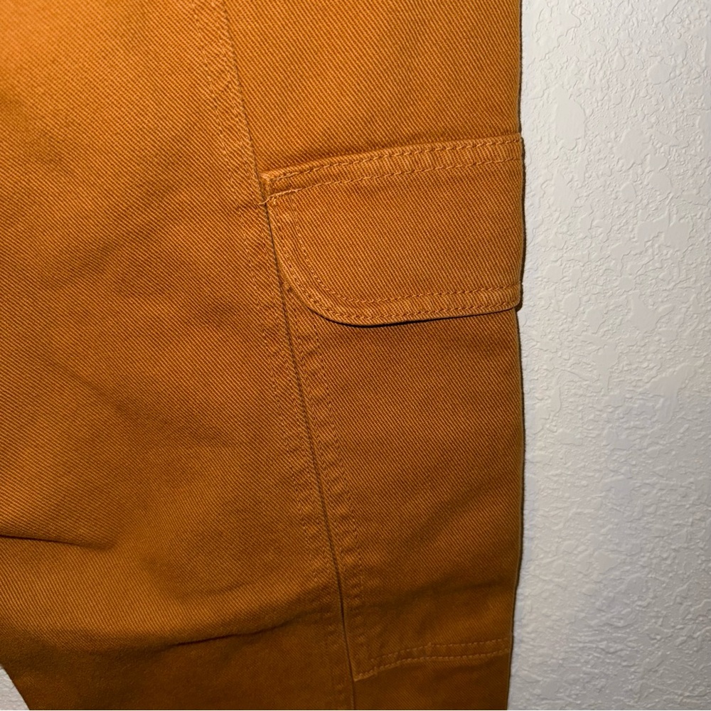 Orange Cargo Pants